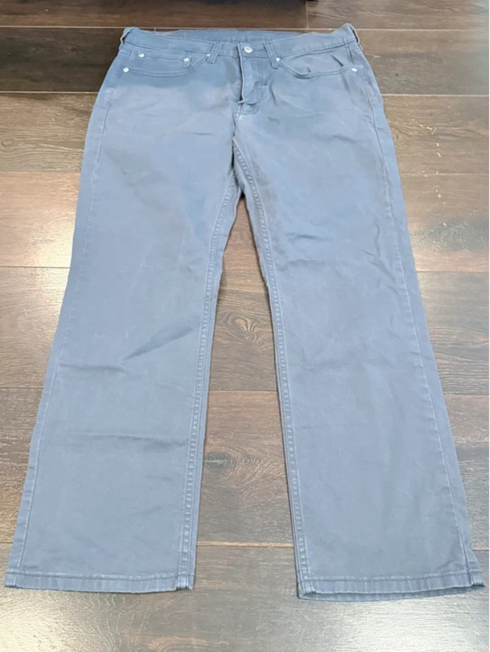 Levi’s 514 Men’s Straight Fit Jeans W34 L30 Charcoal Gray H6